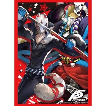 Image for Bushiroad Sleeve Collection HG Vol.1204: Persona 5 - FOX & Goemon (60-Pack) - Card Sleeves