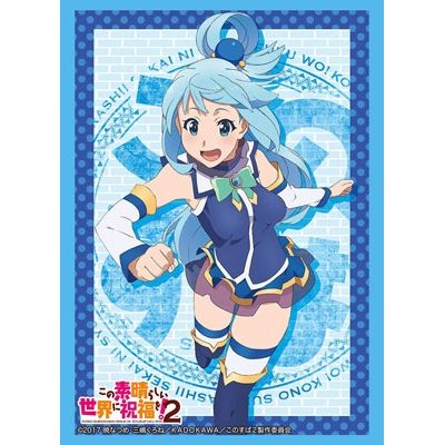 Image for Bushiroad Sleeve Collection HG Vol.1283: KonoSuba 2 - Aqua (60-Pack) - Card Sleeves
