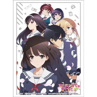 Image for Bushiroad Sleeve Collection HG Vol.1302: Saekano: How to Raise a Boring Girlfriend Flat (60-Pack) - Card Sleeves