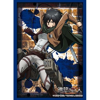 Image for Bushiroad Sleeve Collection HG Vol.1351: Attack on Titan - Mikasa Ackerman (60-Pack) - Card Sleeves