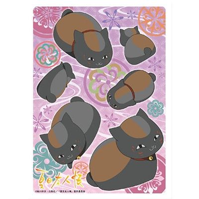 Image for Bushiroad Sleeve Collection HG Vol.251: Natsume Yuujinchou - Black Nyanko (60-Pack) - Card Sleeves