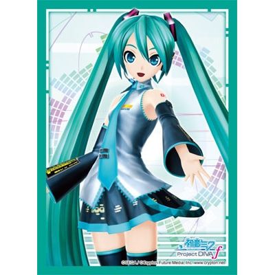 Image for Bushiroad Sleeve Collection HG Vol.468: Vocaloid Hatsune Miku -Project DIVA- f - Hatsune Miku (60-Pack) - Card Sleeves