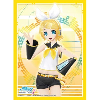 Image for Bushiroad Sleeve Collection HG Vol.469: Vocaloid Hatsune Miku -Project DIVA- f - Kagamine Rin (60-Pack) - Card Sleeves
