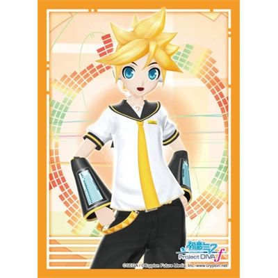 Image for Bushiroad Sleeve Collection HG Vol.470: Vocaloid Hatsune Miku -Project DIVA- f - Kagamine Len (60-Pack) - Card Sleeves