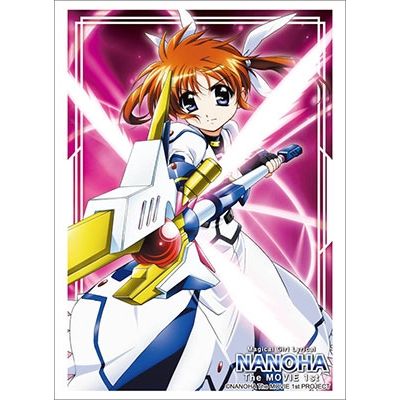 Image for Bushiroad Sleeve Collection HG Vol.796: Magical Girl Lyrical Nanoha the Movie 2nd A's - Nanoha Takamachi (60-Pack) - Card Sleeves