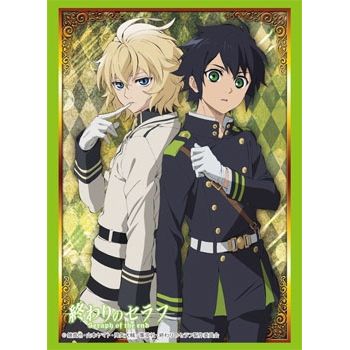 Image for Bushiroad Sleeve Collection HG Vol.992: Seraph of the End - Yuichiro Hyakuya & Mikaela Hyakuya (60-Pack) - Card Sleeves