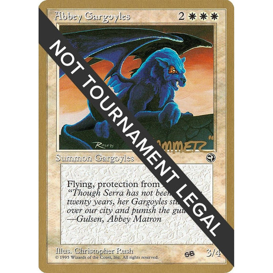 Image for Abbey Gargoyles - 1996 Shawn "Hammer" Regnier (HML) (SB) (WCD) - Magic: The Gathering