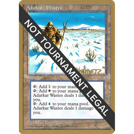 Image for Adarkar Wastes - 1996 Shawn "Hammer" Regnier (ICE) (WCD) - Magic: The Gathering
