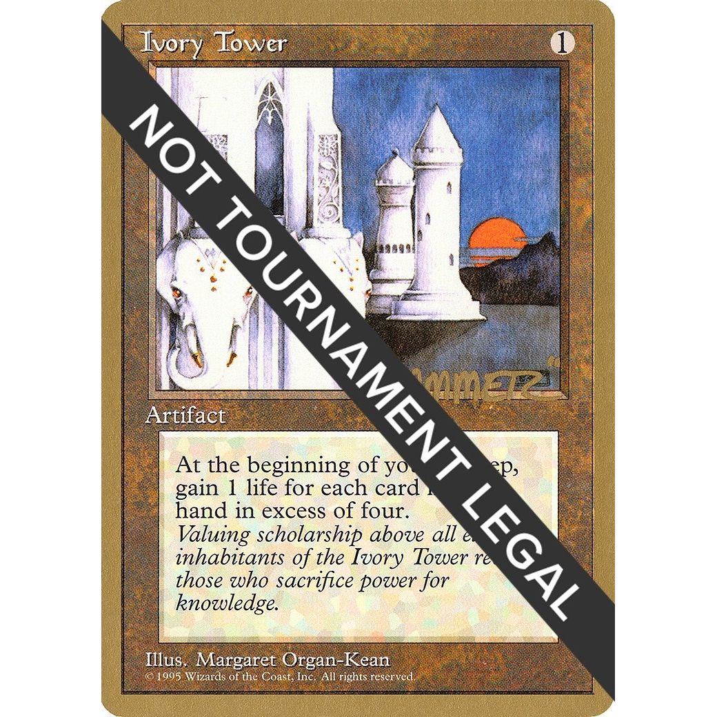 Image for Ivory Tower - 1996 Shawn "Hammer" Regnier (4ED) (WCD) - Magic: The Gathering