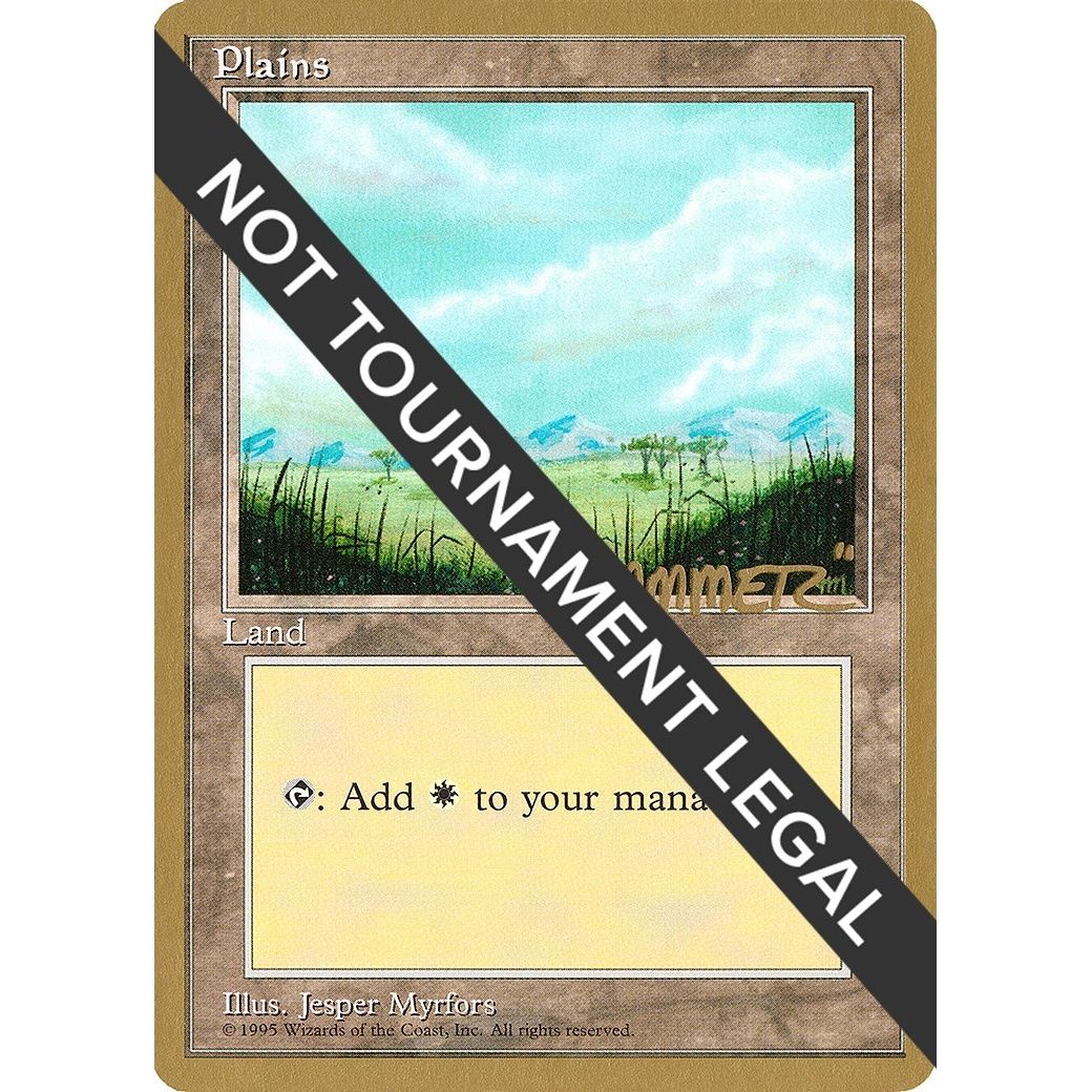 Image for Plains (B) - 1996 Shawn "Hammer" Regnier (4ED) (WCD) - Magic: The Gathering
