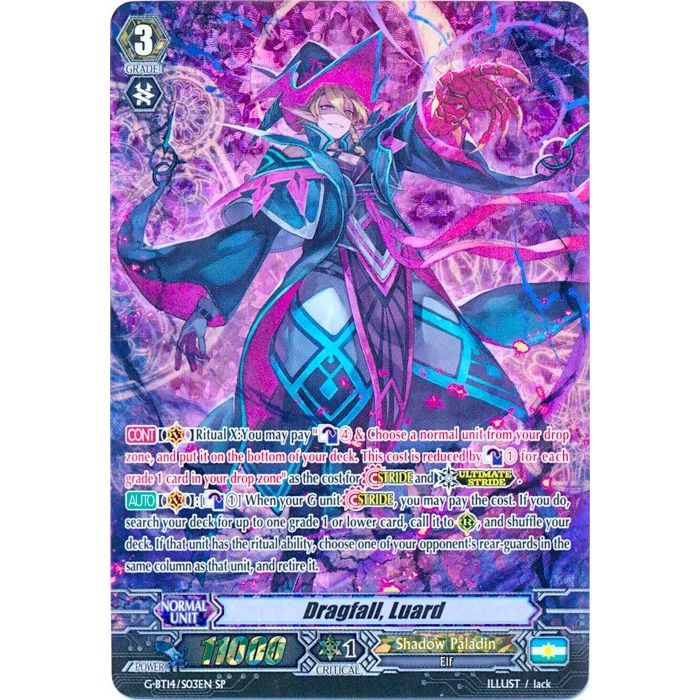 Image for Dragfall, Luard (SP) (G-BT14/S03EN) (G-BT14) - Cardfight Vanguard