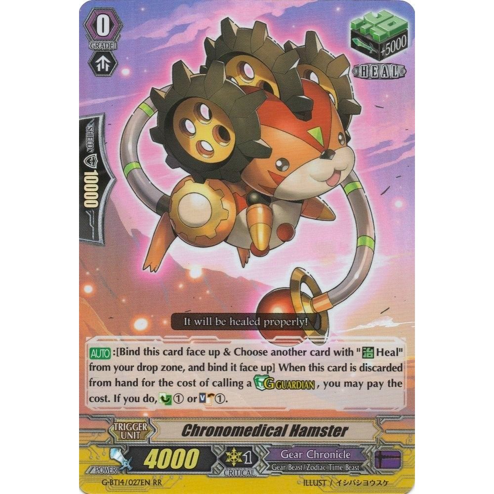 Image for Chronomedical Hamster (G-BT14/027EN) (G-BT14) - Cardfight Vanguard