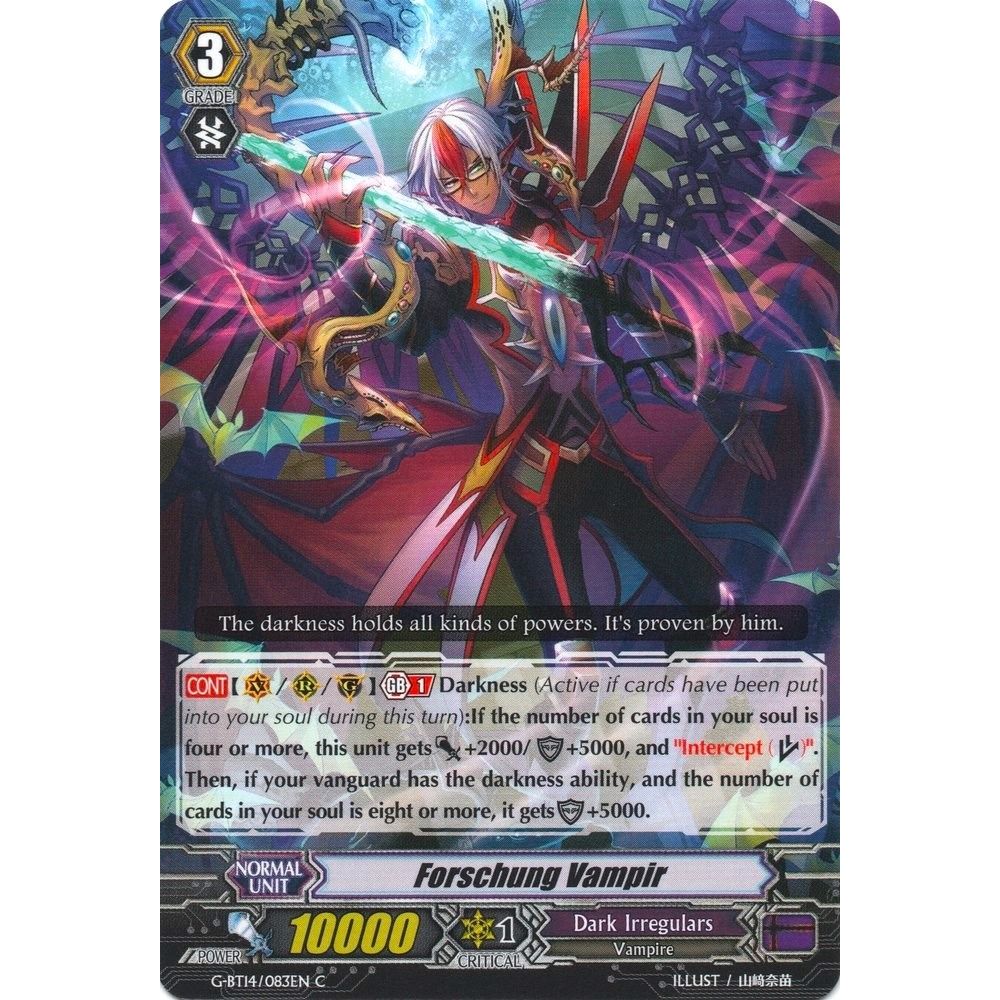 Image for Forschung Vampir (G-BT14/083EN) (G-BT14) - Cardfight Vanguard