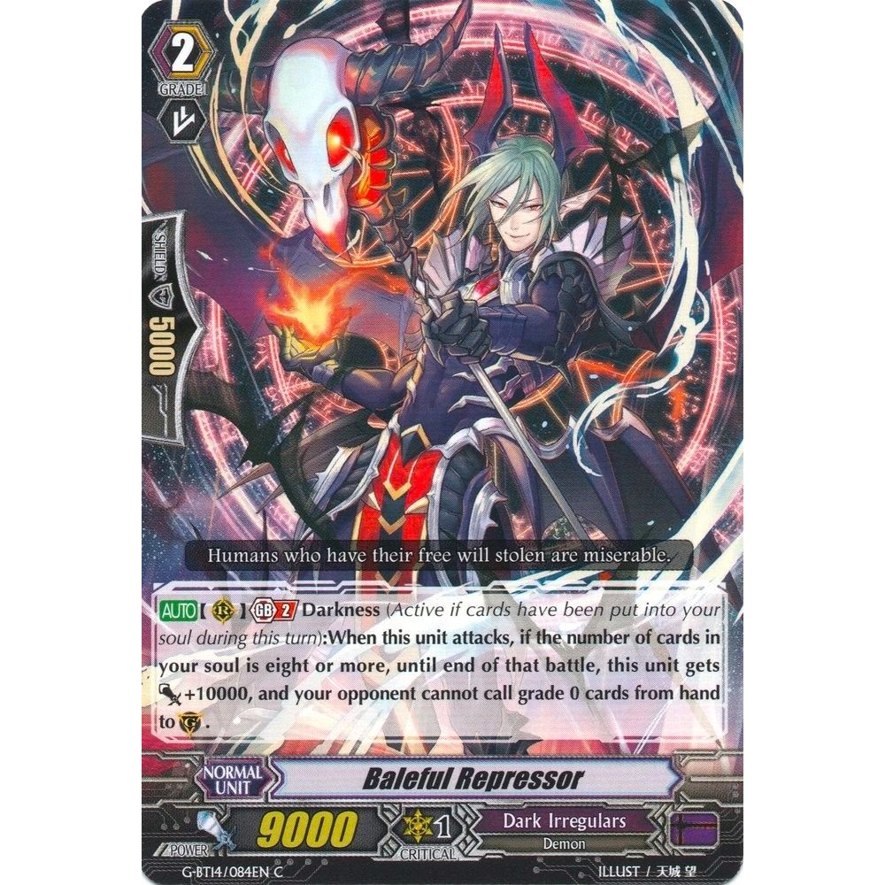 Image for Baleful Repressor (G-BT14/084EN) (G-BT14) - Cardfight Vanguard