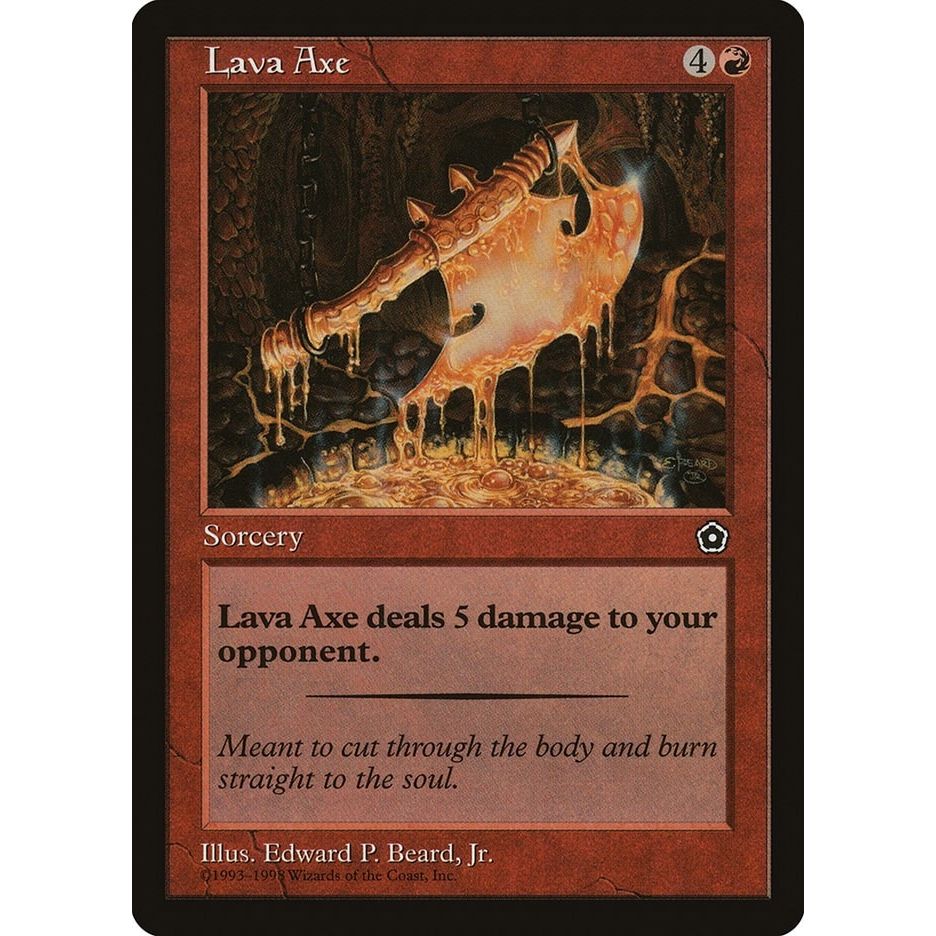 Image for Lava Axe (P02) - Magic: The Gathering