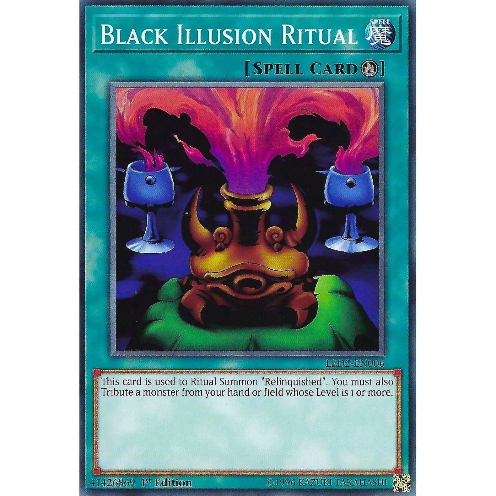 Image for Black Illusion Ritual (LED2-EN006) (LDAM) - YuGiOh