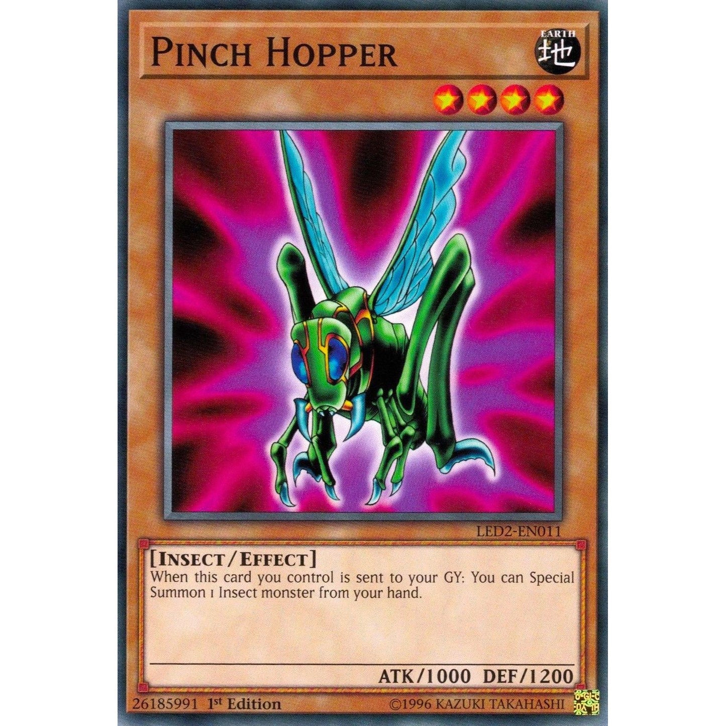 Image for Pinch Hopper (LED2-EN011) (LDAM) - YuGiOh
