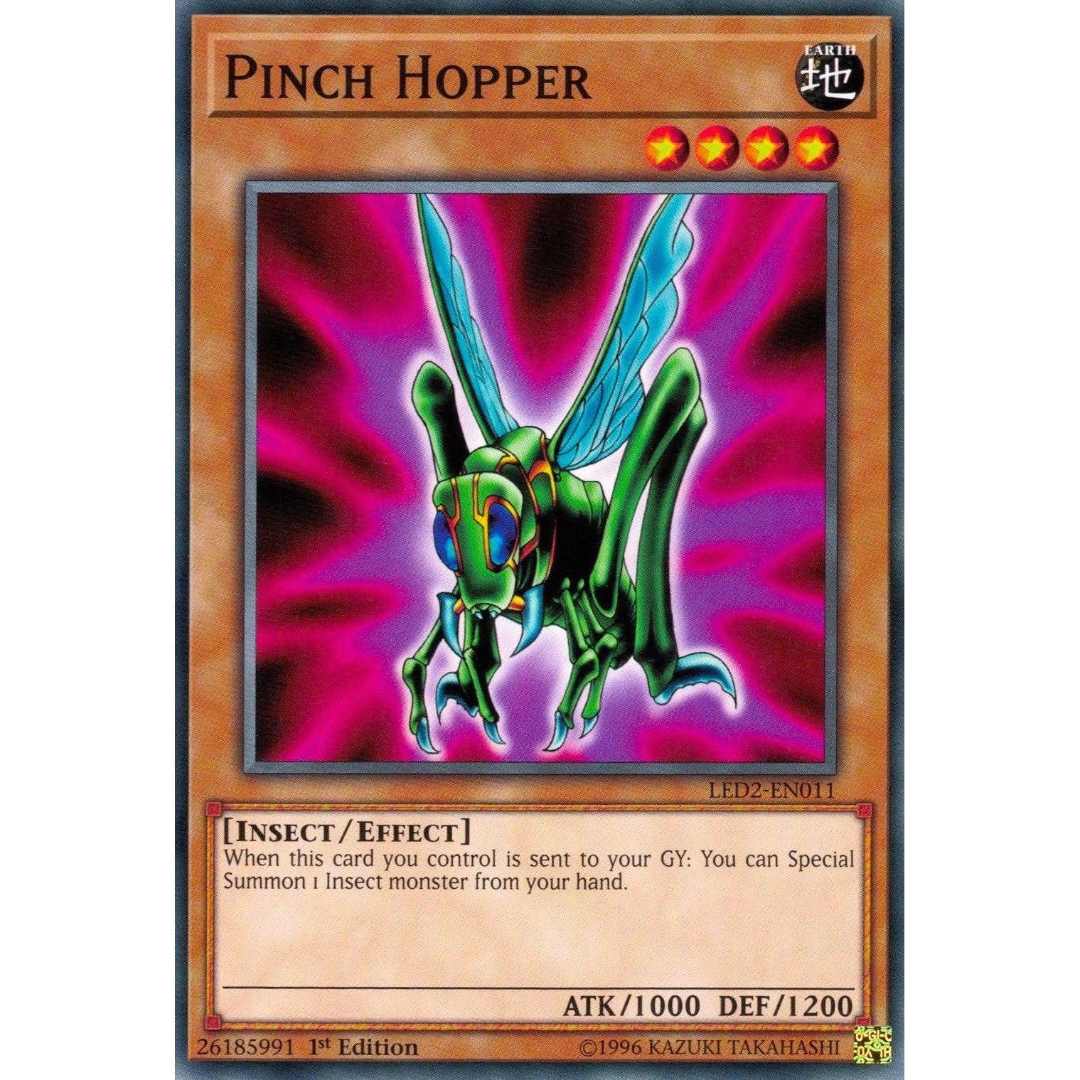 Image for Pinch Hopper (LED2-EN011) (LDAM) - YuGiOh