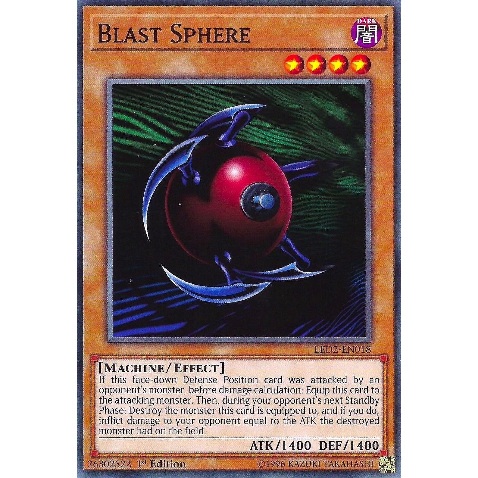 Image for Blast Sphere (LED2-EN018) (LDAM) - YuGiOh