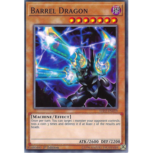 Image for Barrel Dragon (LED2-EN019) (LDAM) - YuGiOh