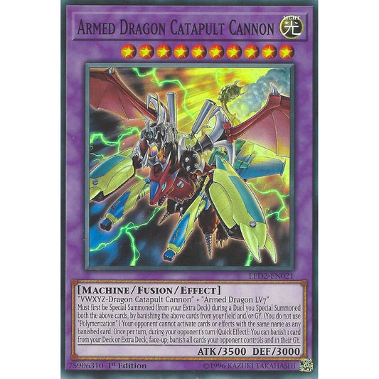Image for Armed Dragon Catapult Cannon (LED2-EN021) (LDAM) - YuGiOh