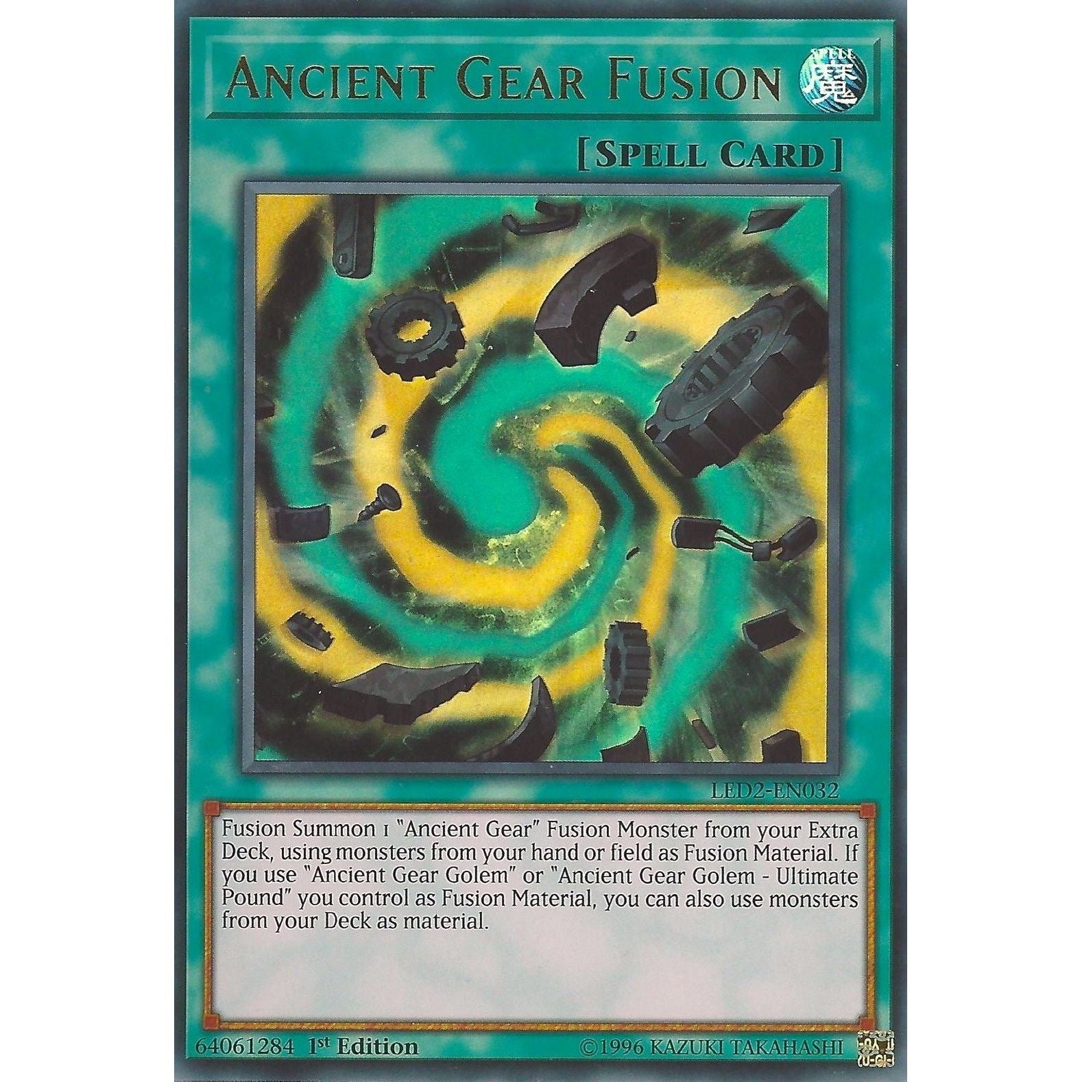 Image for Ancient Gear Fusion (LED2-EN032) (LDAM) - YuGiOh