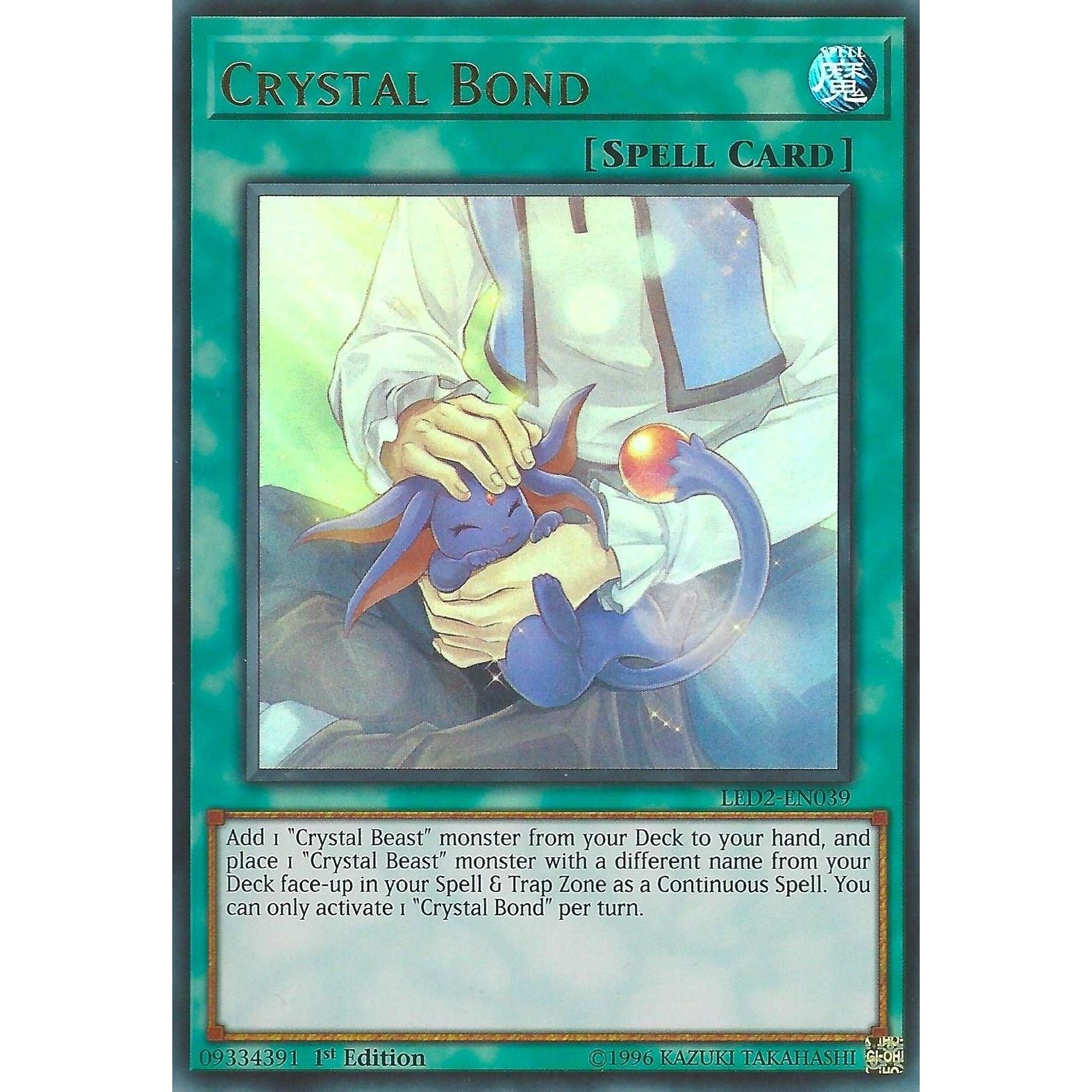Image for Crystal Bond (LED2-EN039) (LDAM) - YuGiOh