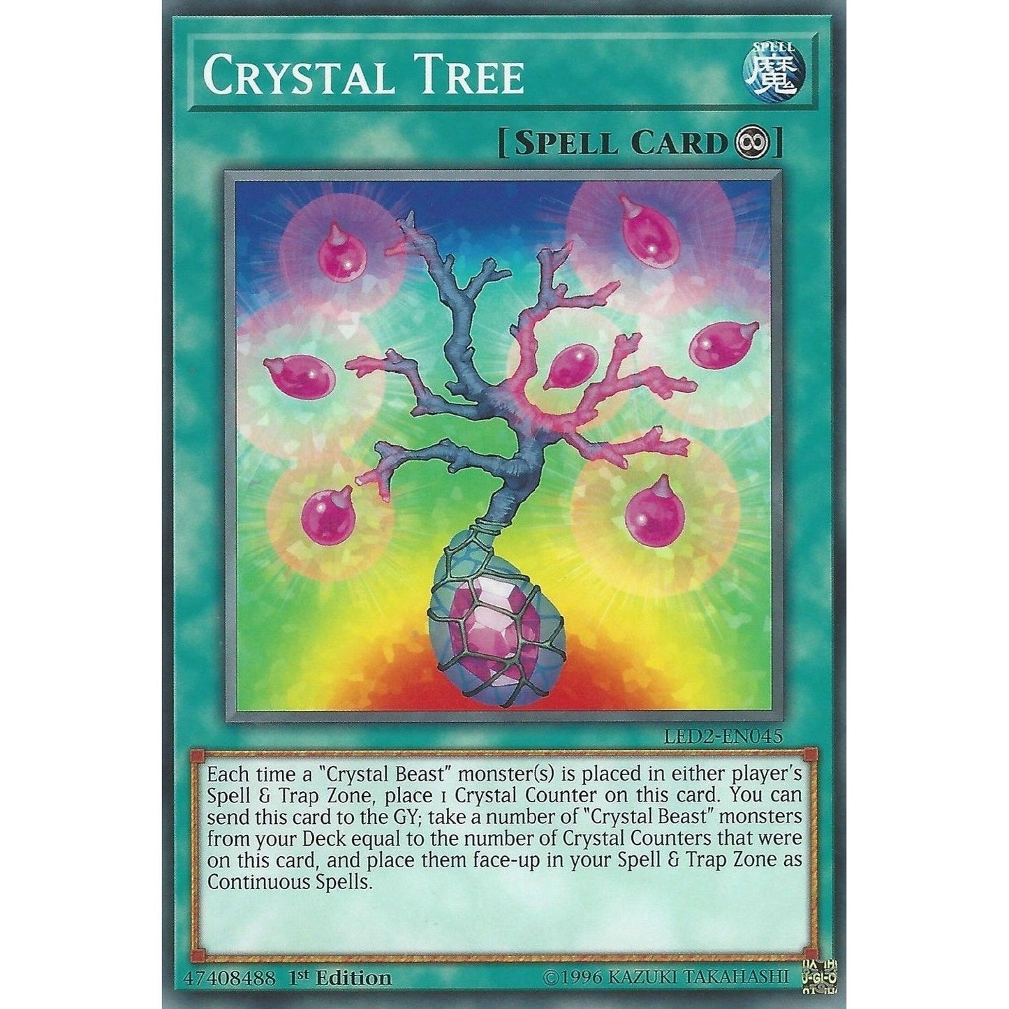 Image for Crystal Tree (LED2-EN045) (LDAM) - YuGiOh