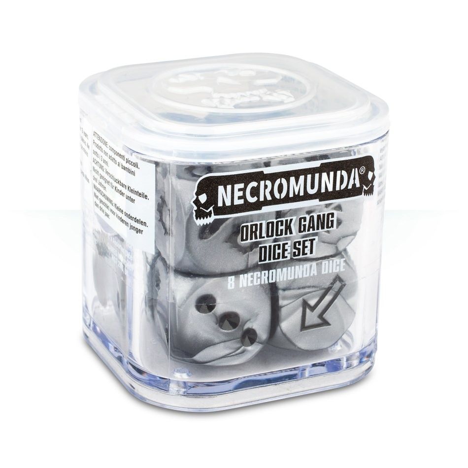 Image for Necromunda: Orlock Gang Dice Set (8-Pack) - Warhammer Game Accessories