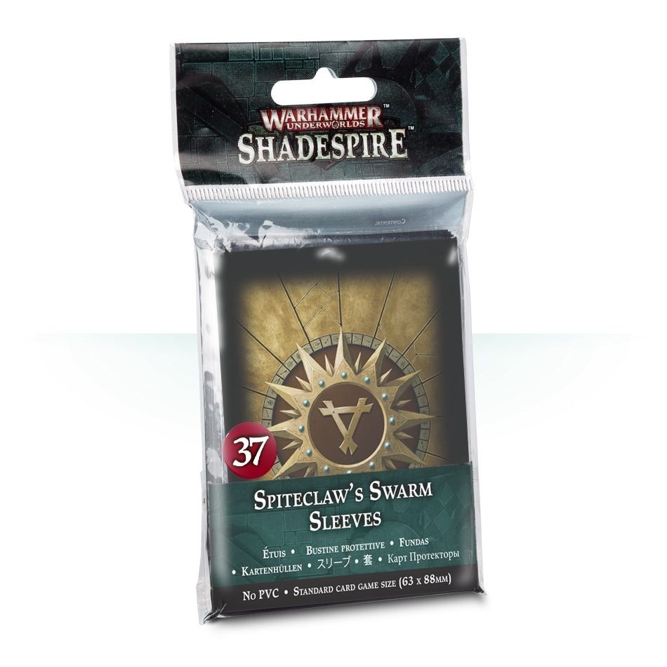 Image for Warhammer: Underworlds - Shadespire: Spiteclaw's Swarm Card Sleeves (37-Pack) - Warhammer Game Accessories