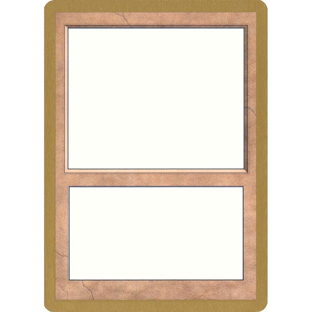 Image for 1997 World Championship Blank Card (WCD) - Magic: The Gathering