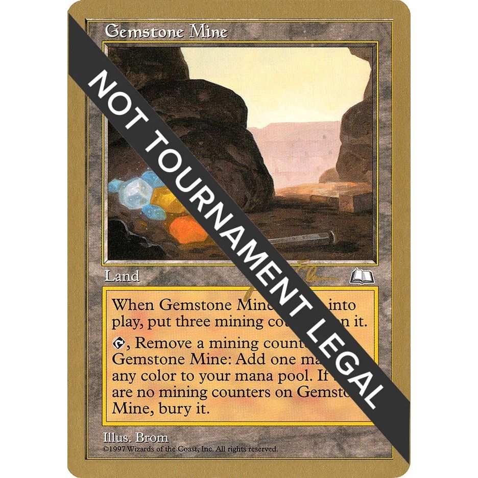 Image for Gemstone Mine - 1997 Jakub Slemr (WTH) (WCD) - Magic: The Gathering