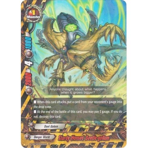 Image for Sturdy-Horned Beetle-gollum (X-CBT-B/0022EN) (X-CBT) - Future Card BuddyFight