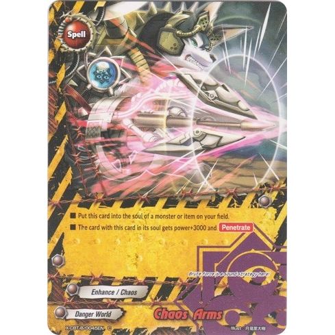 Image for Chaos Arms (X-CBT-B/0045EN) (X-CBT) - Future Card BuddyFight