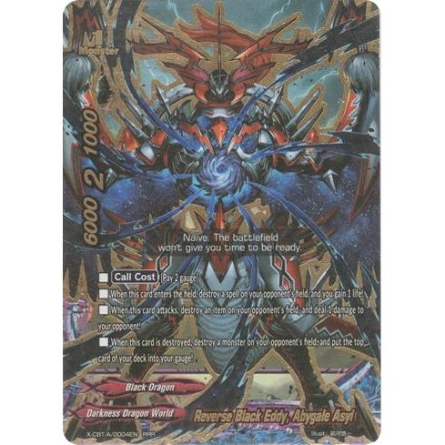 Image for Reverse Black Eddy, Abygale Asyl (X-CBT-A/0004EN) (X-CBT) - Future Card BuddyFight
