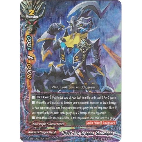 Image for Black Arc Dragon, Gentlegee (X-CBT-A/0014EN) (X-CBT) - Future Card BuddyFight