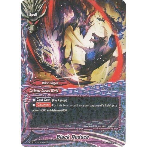 Image for Black Reduce (X-CBT-A/0057EN) (X-CBT) - Future Card BuddyFight