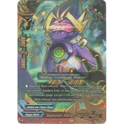 Image for Replenish Mech, CHAOS Pentar (X-CBT-B/0003EN) (X-CBT) - Future Card BuddyFight
