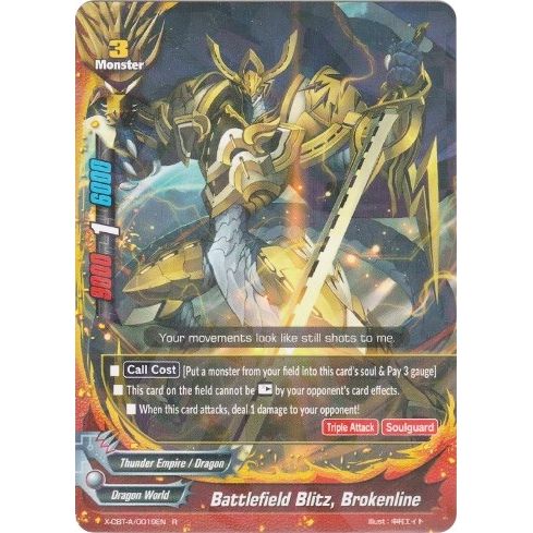 Image for Battlefield Blitz, Brokenline (X-CBT-A/0019EN) (X-CBT) - Future Card BuddyFight