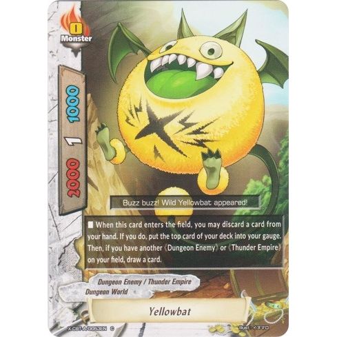 Image for Yellowbat (X-CBT-A/0053EN) (X-CBT) - Future Card BuddyFight