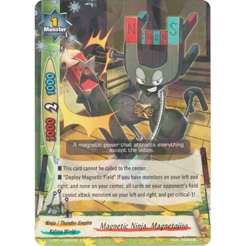 Image for Magnetic Ninja, Magnetojiro (X-CBT-A/0024EN) (X-CBT) - Future Card BuddyFight