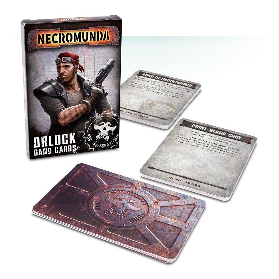 Image for Necromunda: Orlock Gang Cards - Warhammer Game Accessories