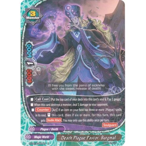 Image for Death Plague Pastor, Burgmal (X-CBT-B/0024EN) (X-CBT) - Future Card BuddyFight