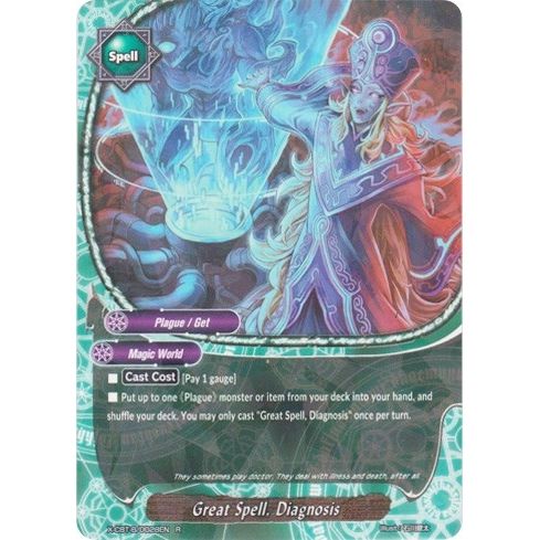 Image for Great Spell, Diagnosis (X-CBT-B/0028EN) (X-CBT) - Future Card BuddyFight