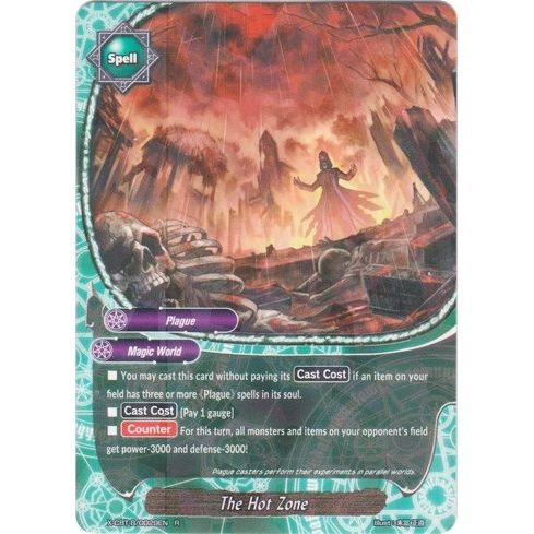 Image for The Hot Zone (X-CBT-B/0029EN) (X-CBT) - Future Card BuddyFight