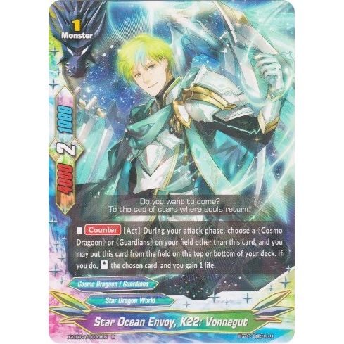 Image for Star Ocean Envoy, K22: Vonnegut (X-CBT-A/0033EN) (X-CBT) - Future Card BuddyFight