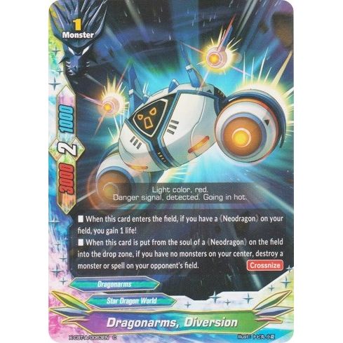 Image for Dragonarms, Diversion (X-CBT-A/0063EN) (X-CBT) - Future Card BuddyFight