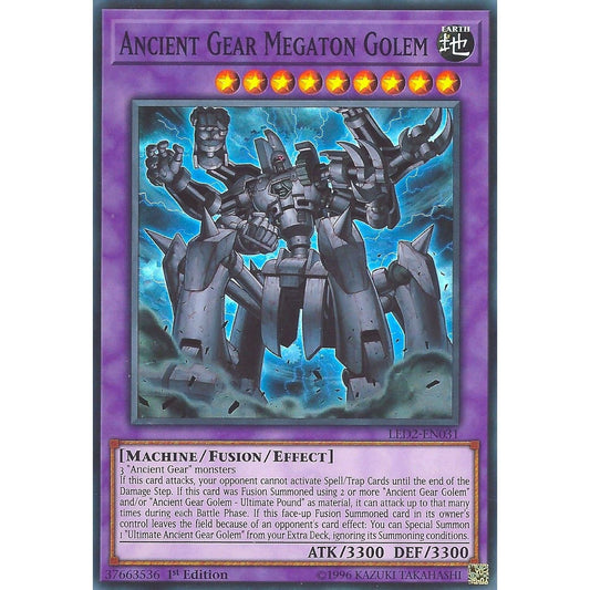 Image for Ancient Gear Megaton Golem (LED2-EN031) (LDAM) - YuGiOh