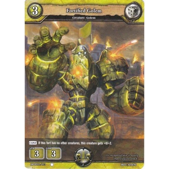 Image for Fortified Golem (DB-BT03/013) (BP03) - Dragoborne