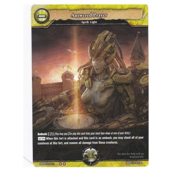 Image for Answered Prayer (DB-BT03/023) (BP03) - Dragoborne